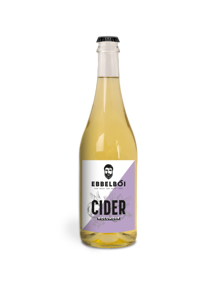 6 X EBBELBOI CIDER – HOLUNDER 0,75L - Ebbelboi